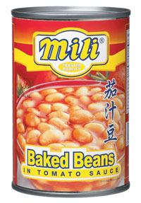 Mili Baked Beans in Tomato Sauce 425gm