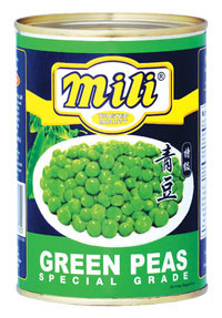 Mili Green Peas (Special Grade) 397gm