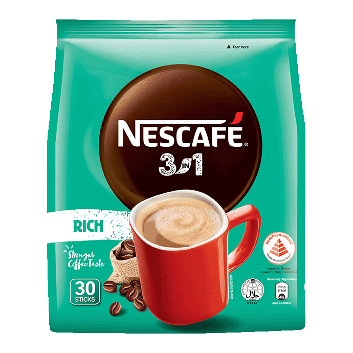 NESCAFÉ Original 3in1 Rich with Healthier Choice