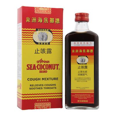 African Sea-Coconut Brand Cough Mixture 177ml