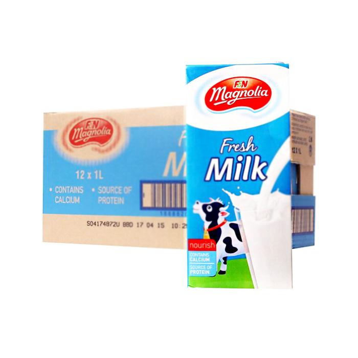 FN Magnolia UHT Fresh Milk 12x1Lt