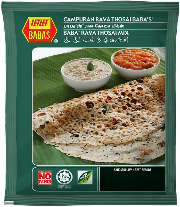 Baba Rava Thosai Mix ரவா தோசை 450gm