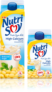FN NutriSoy Reduced Sugar Fresh Soya Milk 1lt