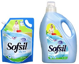 Sofsil Fabric Softener Refill Silky Fresh 1.8lt
