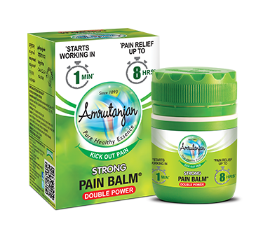 Amrutanjan Strong Balm Double Power 7.2gm