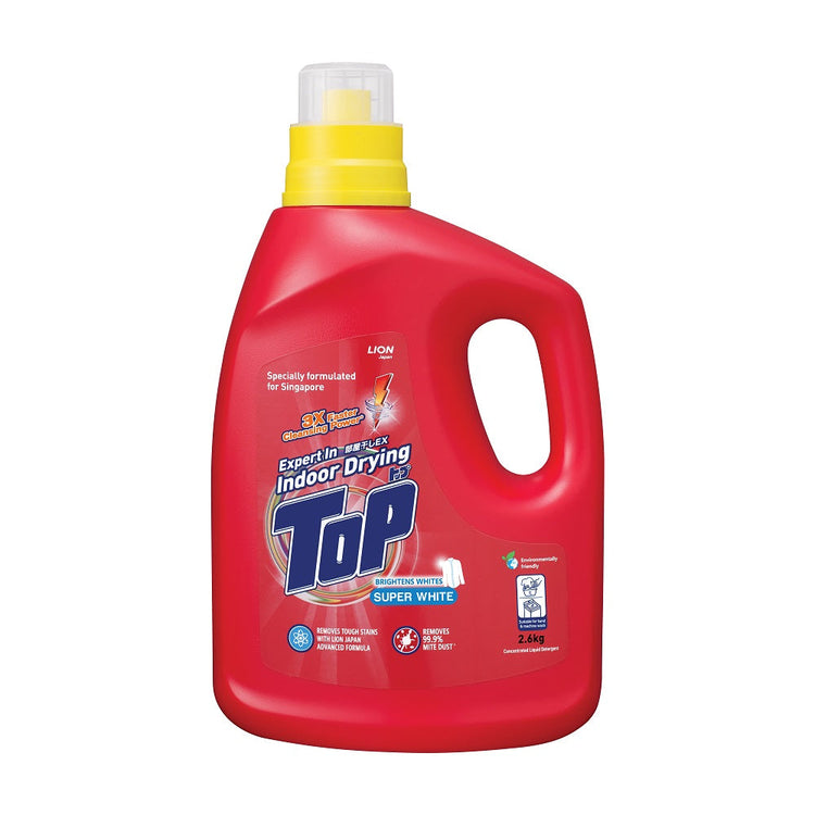 Top Detergent Liquid Super White 2.6kg