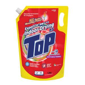 Top Detergent Liquid Refill Anti-Bacterial 1.6kg