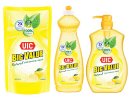 UIC BigValue Dishwashing Liquid Lemon