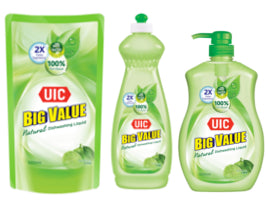 UIC BigValue Dishwashing Liquid Lime