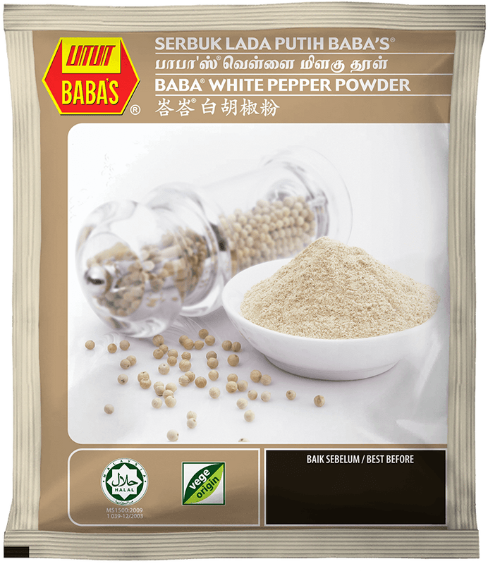 Baba White Pepper Powder வெள்ளை மிளகு தூள் 40gm