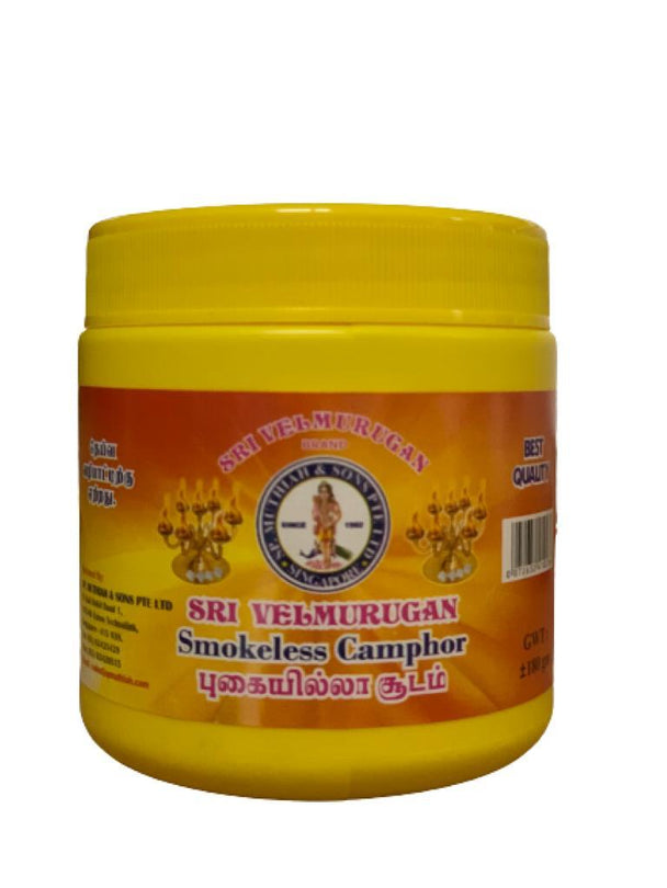 Sri Velmurugan Smokeless Camphor 180gm