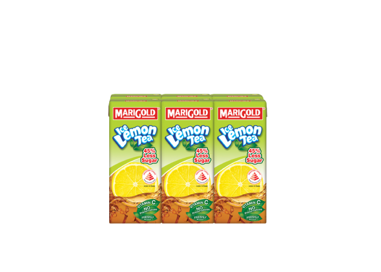 MARIGOLD Less Sugar Ice Lemon Tea 6x250ml