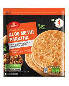 HALDIRAM Aloo Methi Paratha 400gm 4pcs