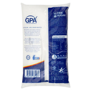 GPA Sugar - 100% Natural Fine Cane Sugar 1kg