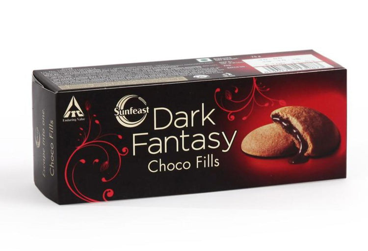 Sunfeast Dark Fantasy Choco Fills Biscuits 75gm