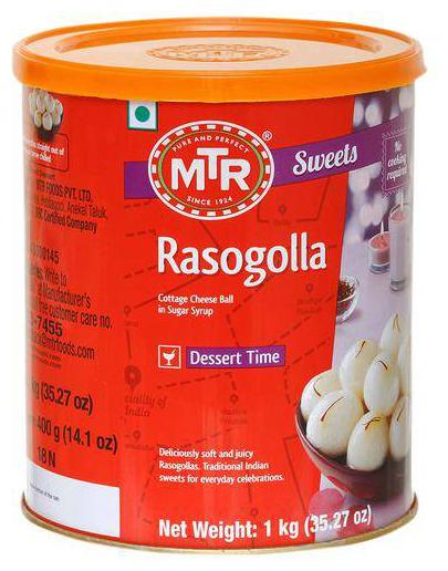 MTR Rasogolla 1kg