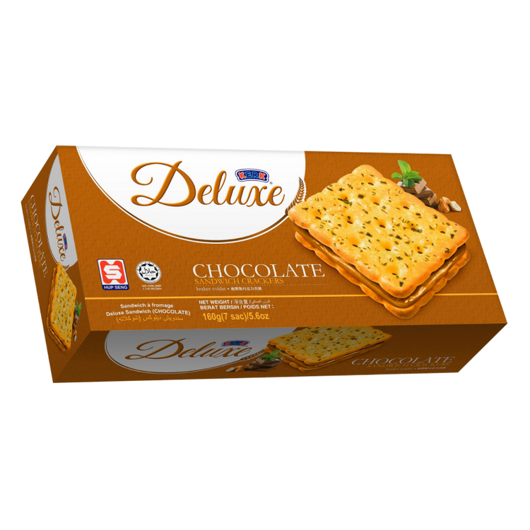 Kerk Deluxe Chocolate Sandwich 160g
