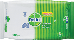 Dettol Antibacterial Wipes Original 50s