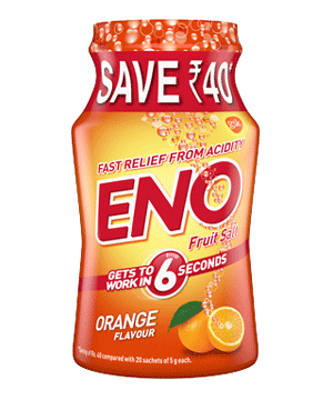 ENO Fruit Salt Orange 100gm