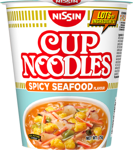 NISSIN CUP NOODLES Spicy Seafood 75gm