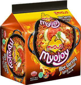 MYOJO NOODLES Mee Goreng Spicy 5x80gm