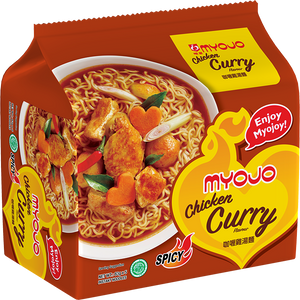 MYOJO NOODLES Chicken Curry 5x83gm