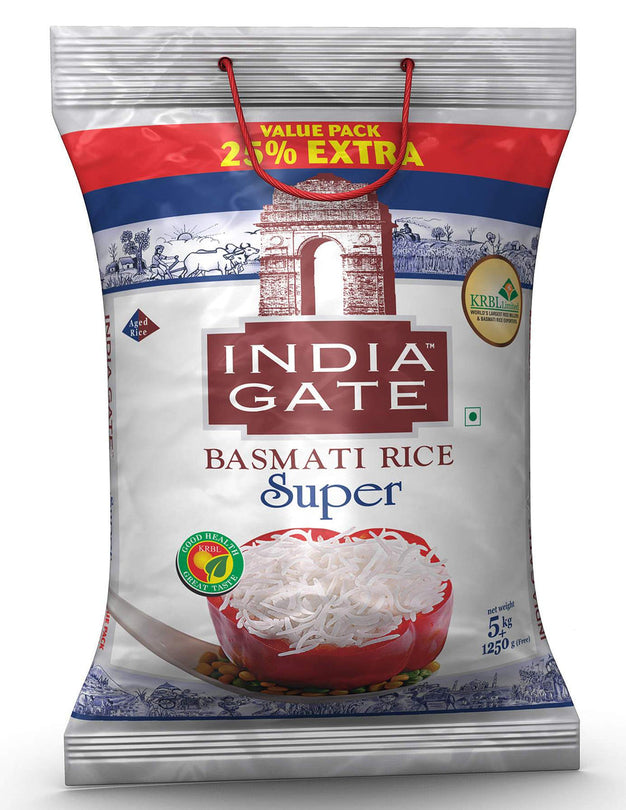 India Gate Super Basmati Rice 6.250kg