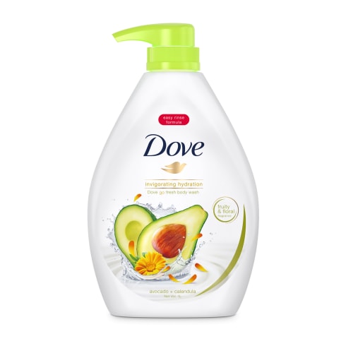 Dove Invigorating Avocado + Calendula Hydration Body Wash