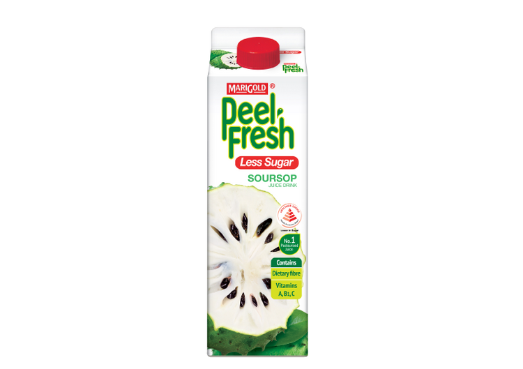 MARIGOLD PEELFRESH LESS SUGAR Soursop 1Lt