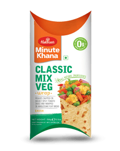 HALDIRAM Warp Mix Veg 156gm