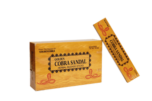 Golden Cobra Sandal Agarbatti