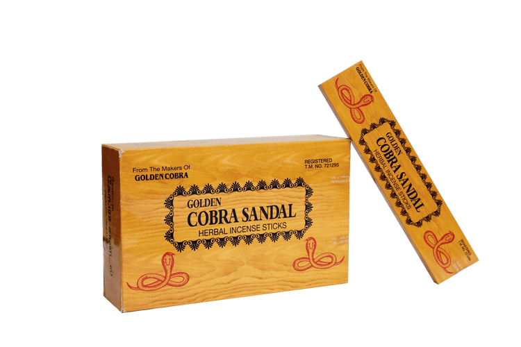 Golden Cobra Sandal Agarbatti