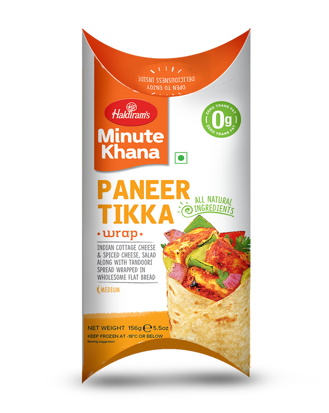 HALDIRAM Wraps Paneer Tikka 156gm