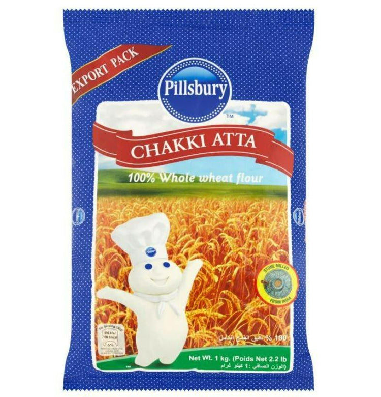 Pillsbury Chakki Atta Wheat Flour கோதுமை மாவு 5kg