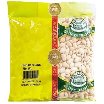 HB Broad Beans வெள்ளை மொச்சை 500Gm