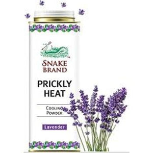 Snake Brand Prickly Heat Cooling Powder Lavender 300gm