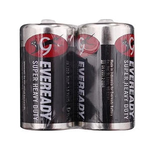 Eveready D Size 2Pcs Super Heavy Duty Battery
