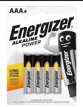 Energizer AAA 4Pcs Alkaline Power Battery