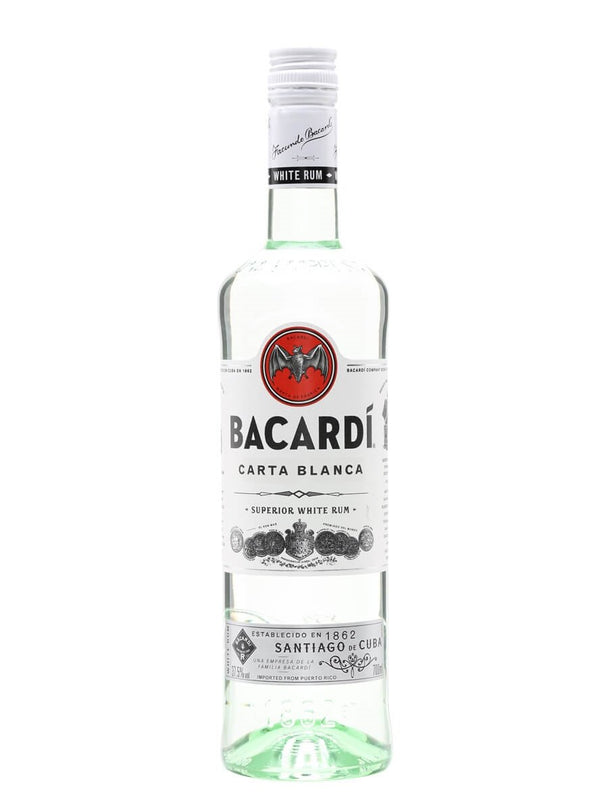 Bacardi Carta Blanca Rum 700ml