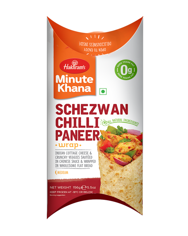 HALDIRAM Wraps Chilli Paneer 156gm