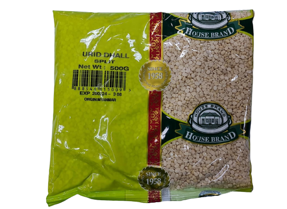 HB Split Urid Dhall உடைத்த உளுந்தம் பருப்பு 500gm